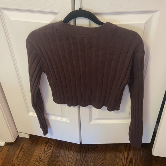 NWT Abound Long Sleeve Ribbed Cardigan - Picture 3 of 5